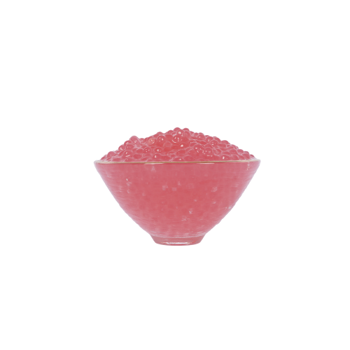 Вкусный розовый мини -пузырь Боба
