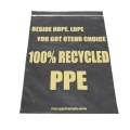 printed logo global recycled clothing packing bags