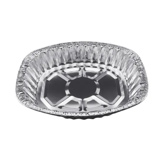 7500ml oval shape aluminum foil baking pan