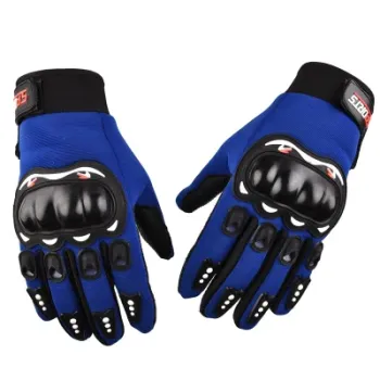 Outdoor Full Finger Motorcycle Glove Custom Anti-Slip Leather Tactical Glove
