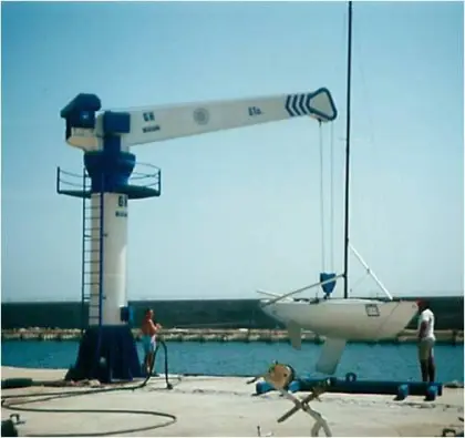 10ton Construction Machinery wall running crane & Arm Slewing Jib Crane