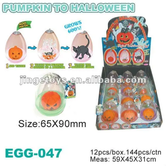 Educational Pumpkin To Halloween Magic Growing Toy