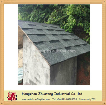 alibaba china factory supplier 2 tab fiberglass asphalt roof shingle for modern house design