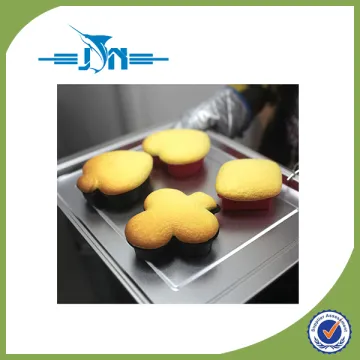 Hot selling 6 cups silicone cake mold for wholesales