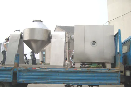 Red yeast powder Double Cone Rotary Vacuum Dryer