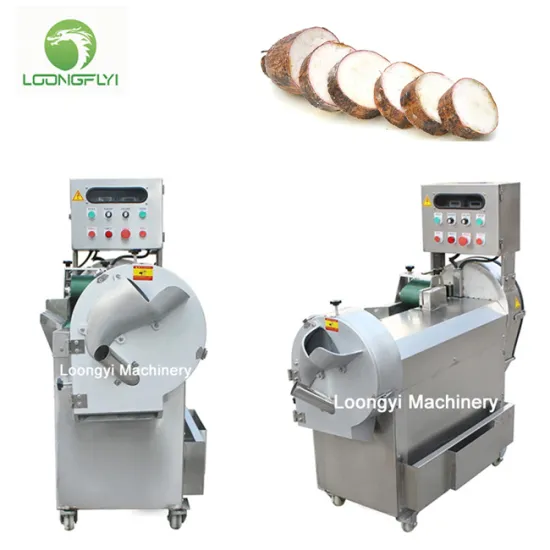 Loongyi industrial onion fruit mushroom cutting machine