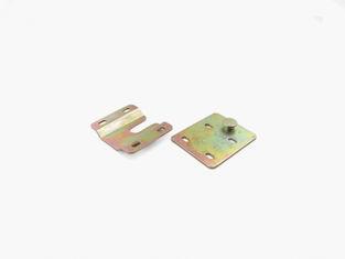 Galvanized Steel Bed Frame Brackets surface mount bed rail