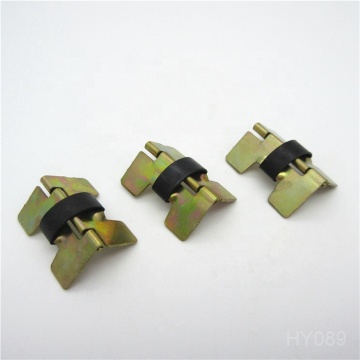 Factory Supply 20x20x0.5mm Small Metal 90 Degree Spring Hinge for Wooden Boxes
