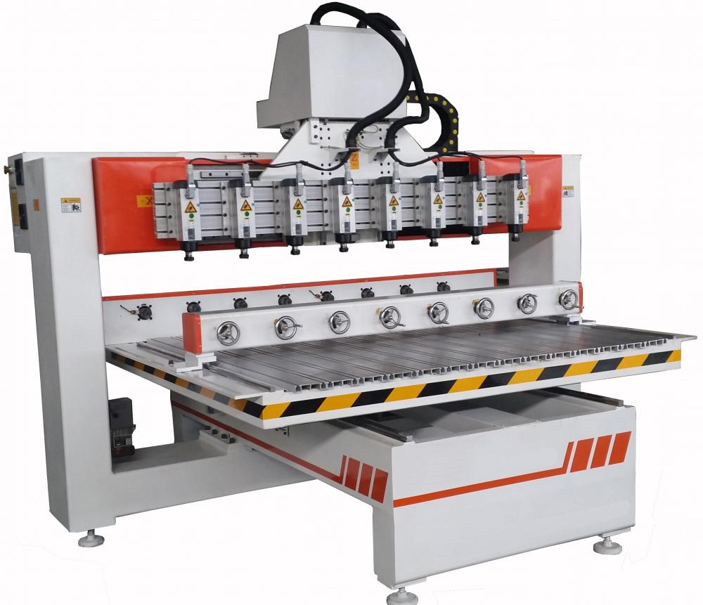 Máquina de roteador CNC de gravura rotativa de madeira