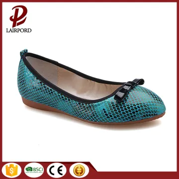 hot sale serpentine PU soft flat shoe