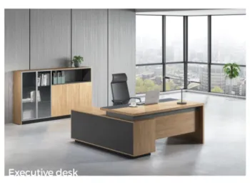 Modern Luxury Wood Office Furniture Executive Desk