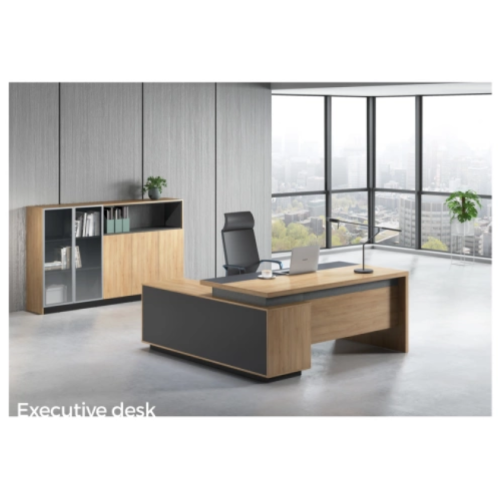 Moderner Luxusholz -Büromöbel -Executive Desk