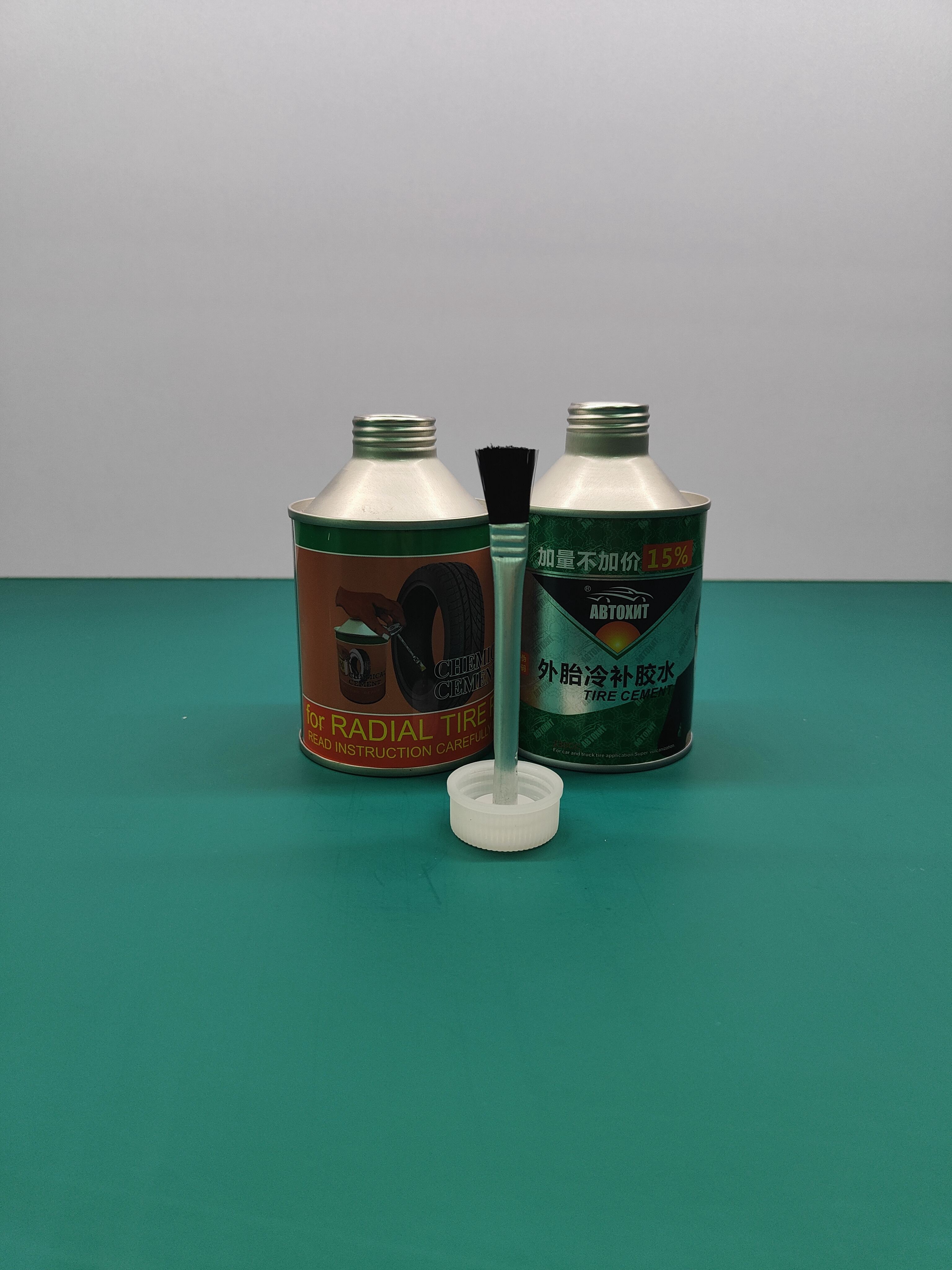 250ml empty tin can for PVC glue cement