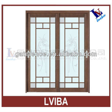 No rust aluminium double sliding door