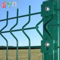 Galvanis Welded Curved 3D Wire Mesh Fence Garden