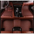 superior material car floor mat with leather material