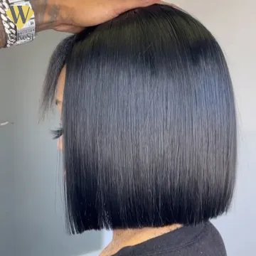 Wholesale Straight Bob Lace Frontal Wig,Malaysia Kinky Straight Bob Lacs Wig,30 40 Inch Gluess Transparent Hd Lace Wig