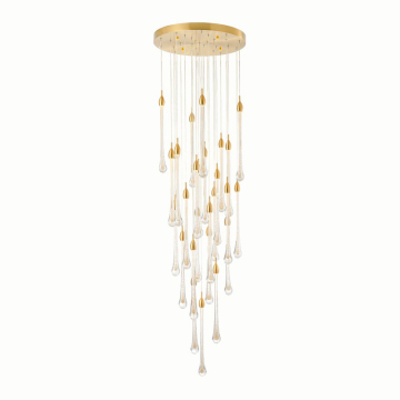 Modern Crystal Chandelier for Staircases