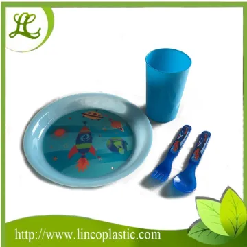 Plastic Children 3D Lenticular Cutlery