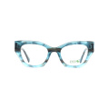 Cat Eye Slim Acetate Optical Eyeglasses Frame