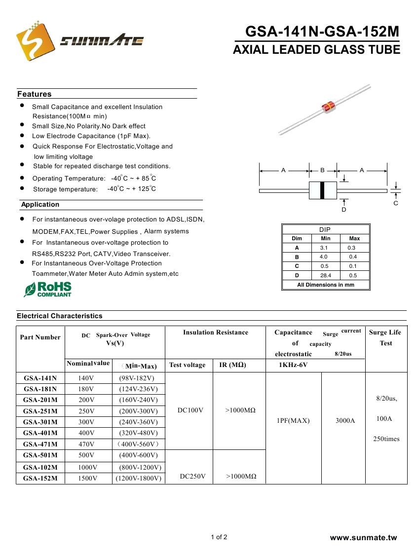 GSA-141N-GSA-152M0000