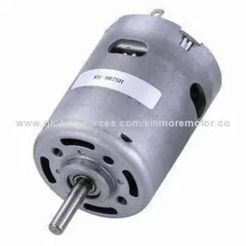 12V High-torque Low-speed DC Motor with Dual-shaft for Power and Garden Tools, Drill and Saws