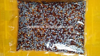 super shiny topaz hot fix rhinestone