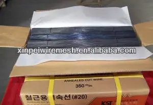 2014Hot sale!!! Superior quality Black straight cut wire
