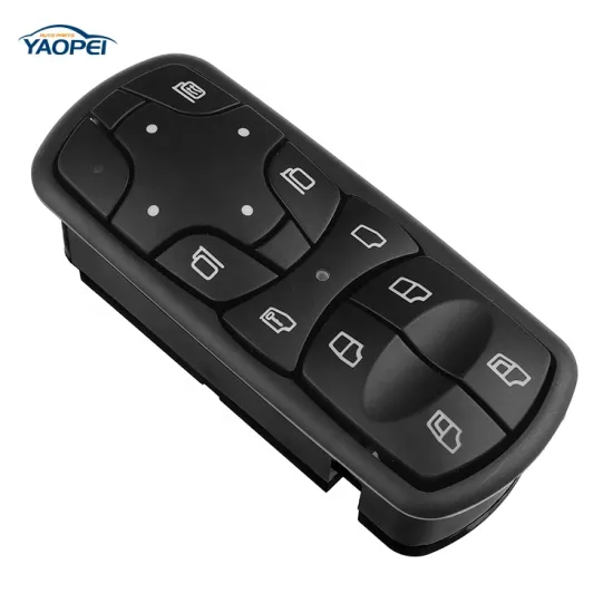 YAOPEI LHD Electric Power Window Lifter Master Control Switch A9438200097 for Mercedes-Benz Trucks