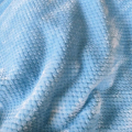 Jacquard Pineapple Grid Plush Soft Flannel Fabric