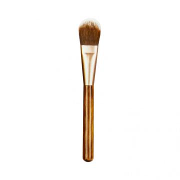 Compact Wood Handle Foundation Brush