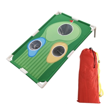 Backyard Golf Cornhole Game Chipping Practice Set for Indoors and Outdoors