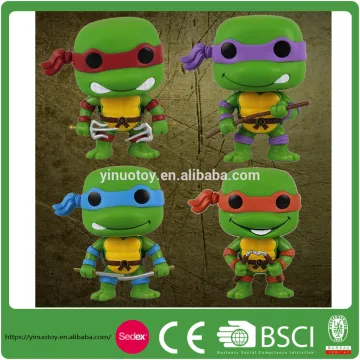 Mutant Ninja Turtles Figures FUNKO POP 3D Character With Good Quality