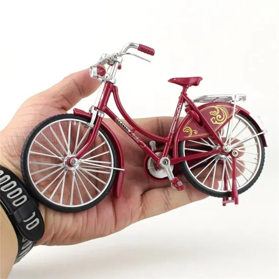 Wholesale Retro Fingertip Alloy Bike Miniature Model Toys