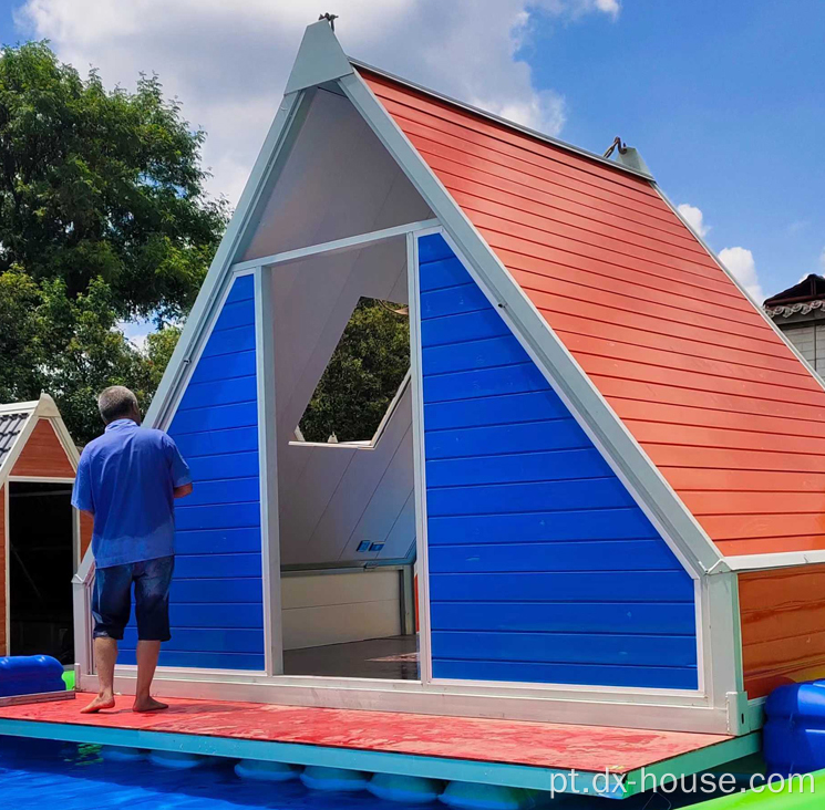 Casa de contêineres dobráveis ​​de luxo de 10 pés de 20 pés de 20 pés