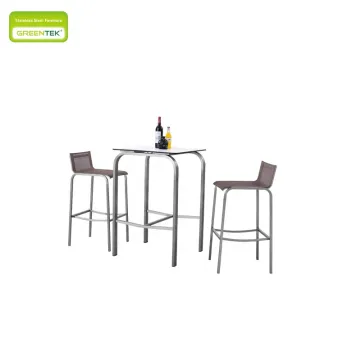Teslin Bar Chair With Bar Table Furniture Se