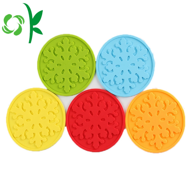 Good Quality Silicone Table Coaster Round for Drinks