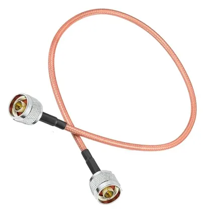N Male to N Male RG400 Low Loss Coax Cable for Ham Radio