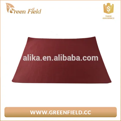 Red paper placemat wahsable paper dining table mat