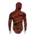 Lycra tweedelig camouflage duikjacht wetsuits