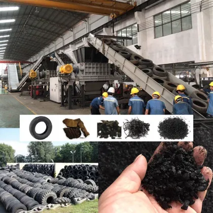 China Factory's Innovative Rubber Powder Product Line from Recycled Tyres