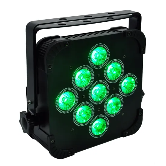 StageMax Waterproof 9x18W Battery Wireless LED RGBW SOVA COB Stan DJ PAR Light DMX Lighting System