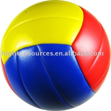PVC machine stitched volleyball