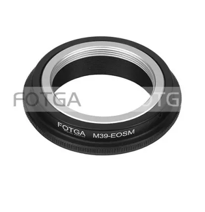Fotga Lens Adapter Ring Leica M39 L39 Mount Lens / Canon Ef-eos M Mirrorless Camera Ef / Efs Lens