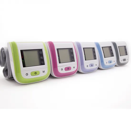 Portable Digital Wrist Blood Pressure Monitor LCD Display