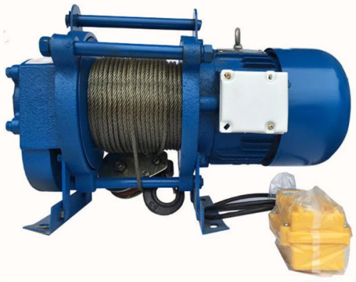 KCD multifuctional electric winch lifting hoist