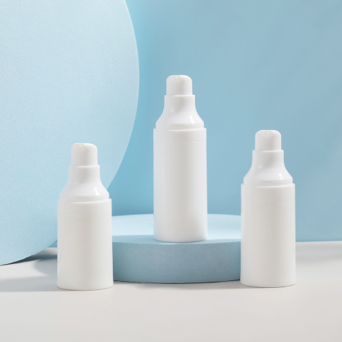 Liquid Airless Bottle Wholesale Frosted White Airless Bottles for Travel Lotion Factory