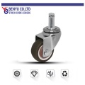 Großhandel TPE Caster Round Solid Plug Wheel Casters