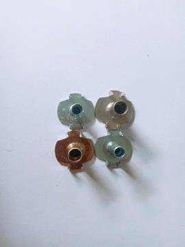 M4 large flange color zinc plating tee nuts