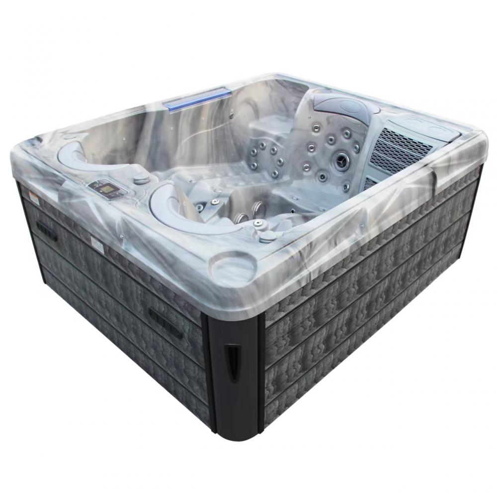 3 Person Acrylic Hot Tub Outdoor Whirlpool Spa